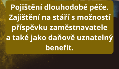 Dlouhodobá péče - zajištění svých blízkých
