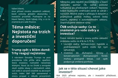 Únor FINANCE V KOSTCE