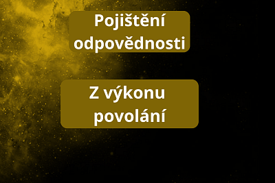 Pojištění odpovědnosti - z výkonu povolání